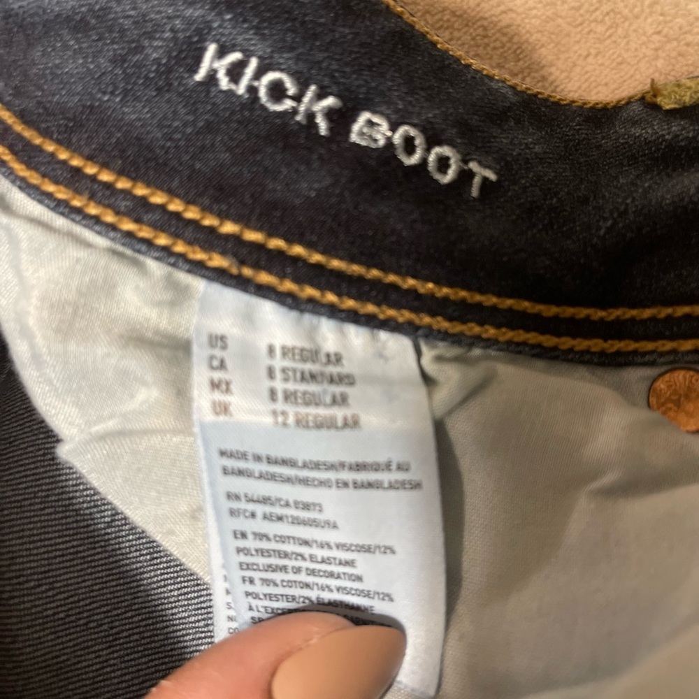 AE Kick Boot Blue Jeans - Picture 8 of 13